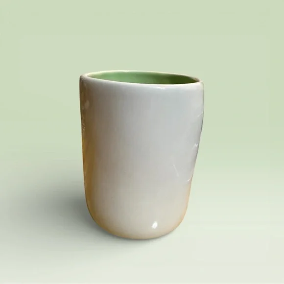 Rae Dunn "Cotton Tail Cutie" Mug w/ Light Green Interior - Picture 4 of 6